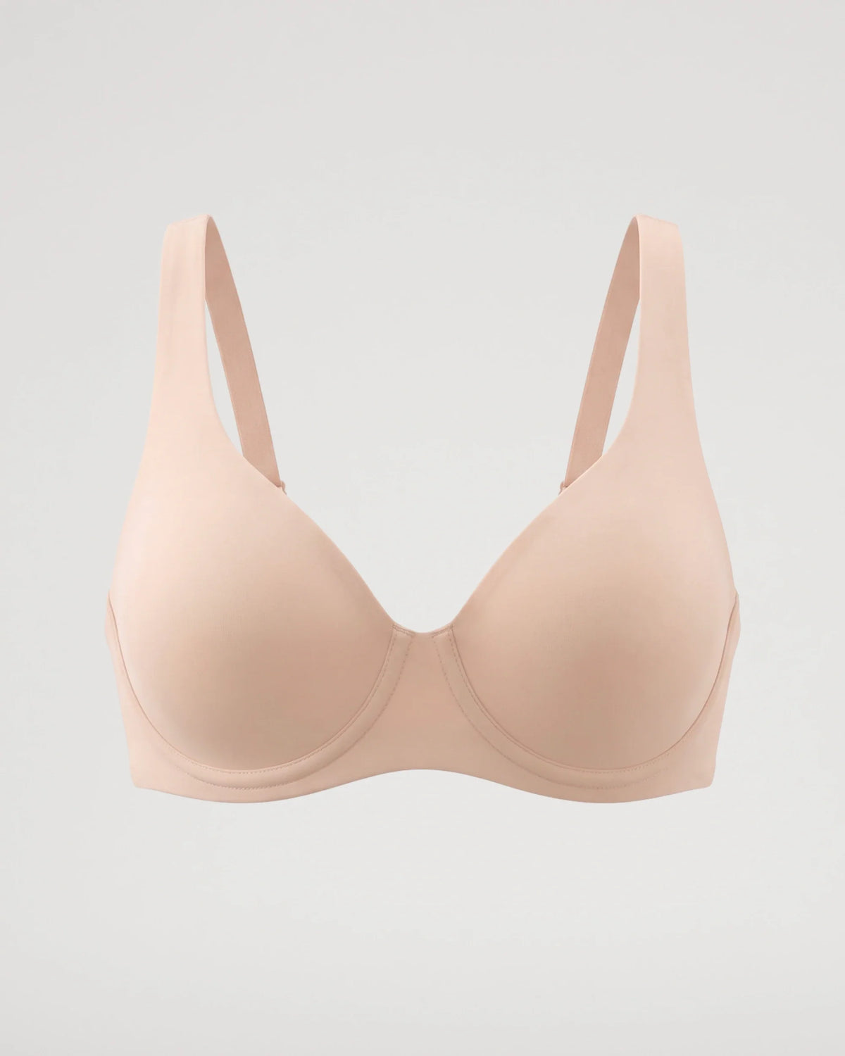 Seamless Unlined Balconette Underwired Bra