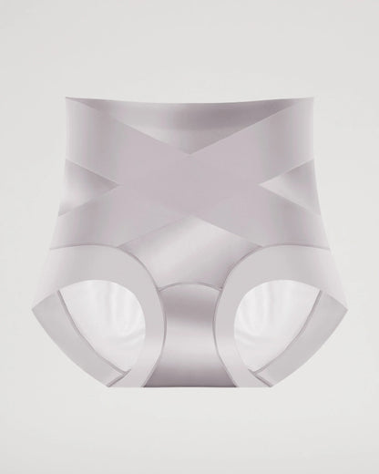 High-Waist Cross Compression Shaping Panties
