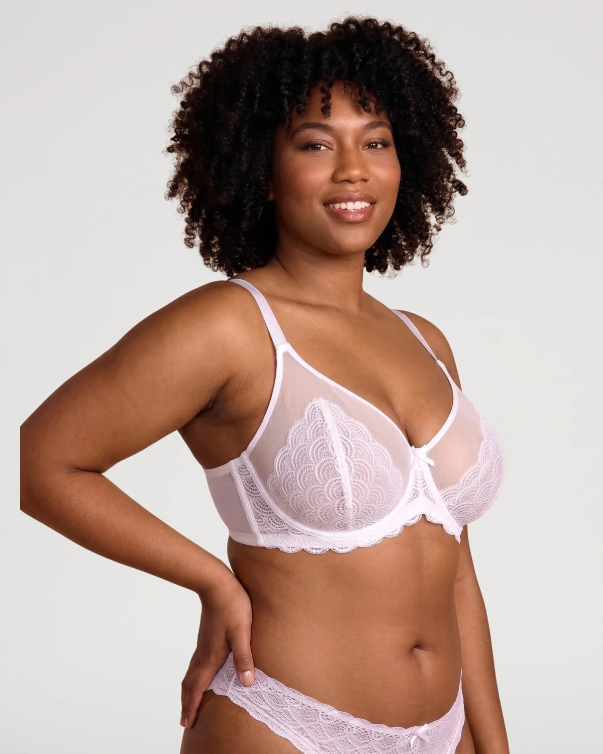 Lace Unlined Underwired Minimizer Bra [BOGO]