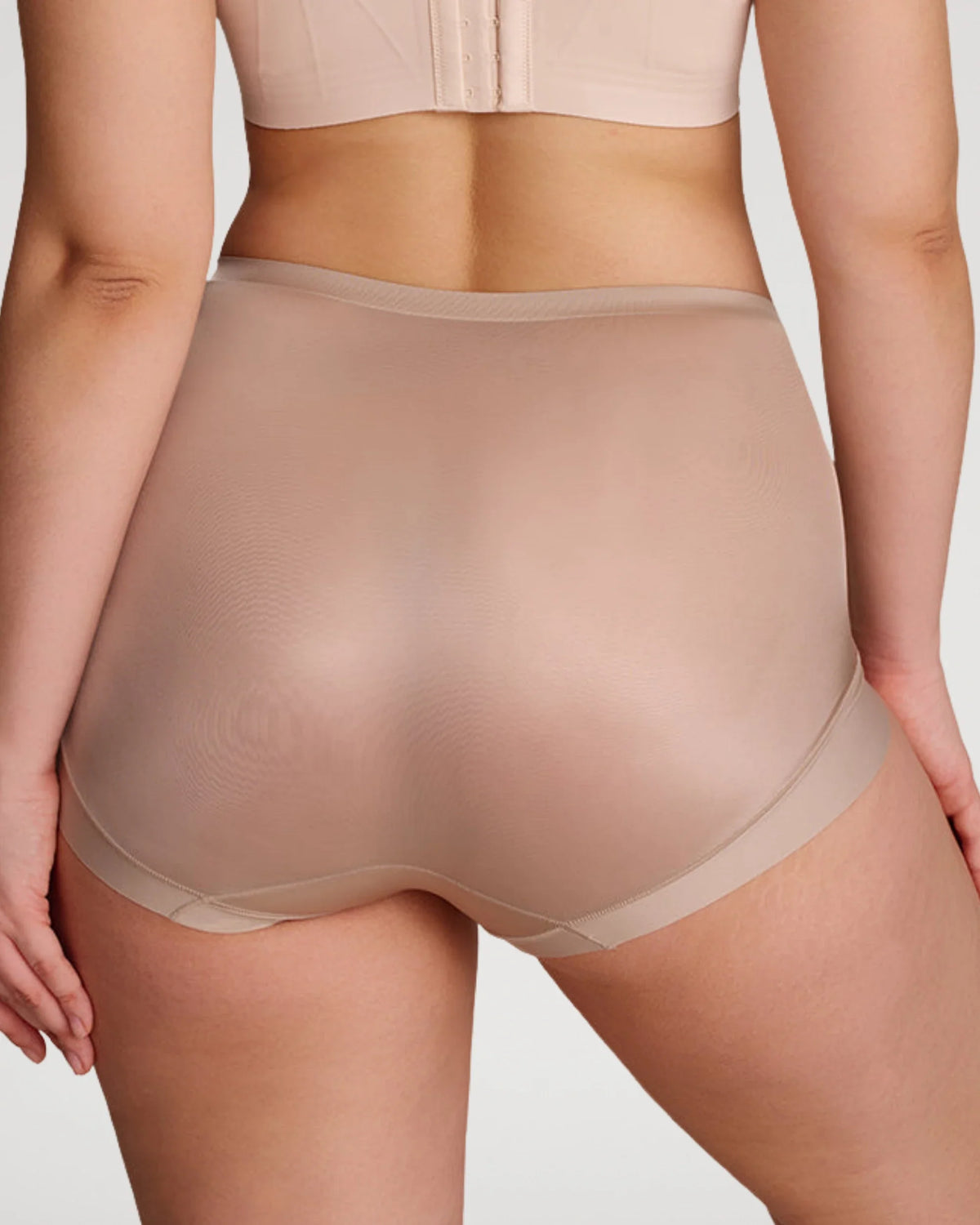 High-Waist Cross Compression Shaping Panties