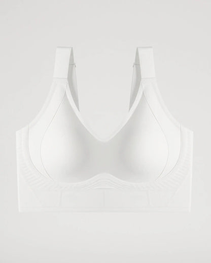 Plus Size Full-Coverage Wireless Padded Jelly T-Shirt Bra