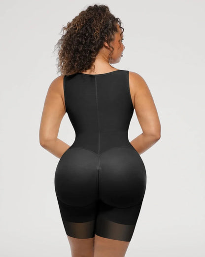 U-Shaped Full-Body Sculpting Faja Bodysuit