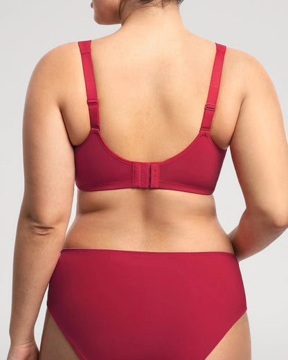 Full-Coverage Unlined Minimizer Underwire Bra [BOGO]