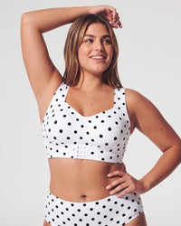 White polka dot