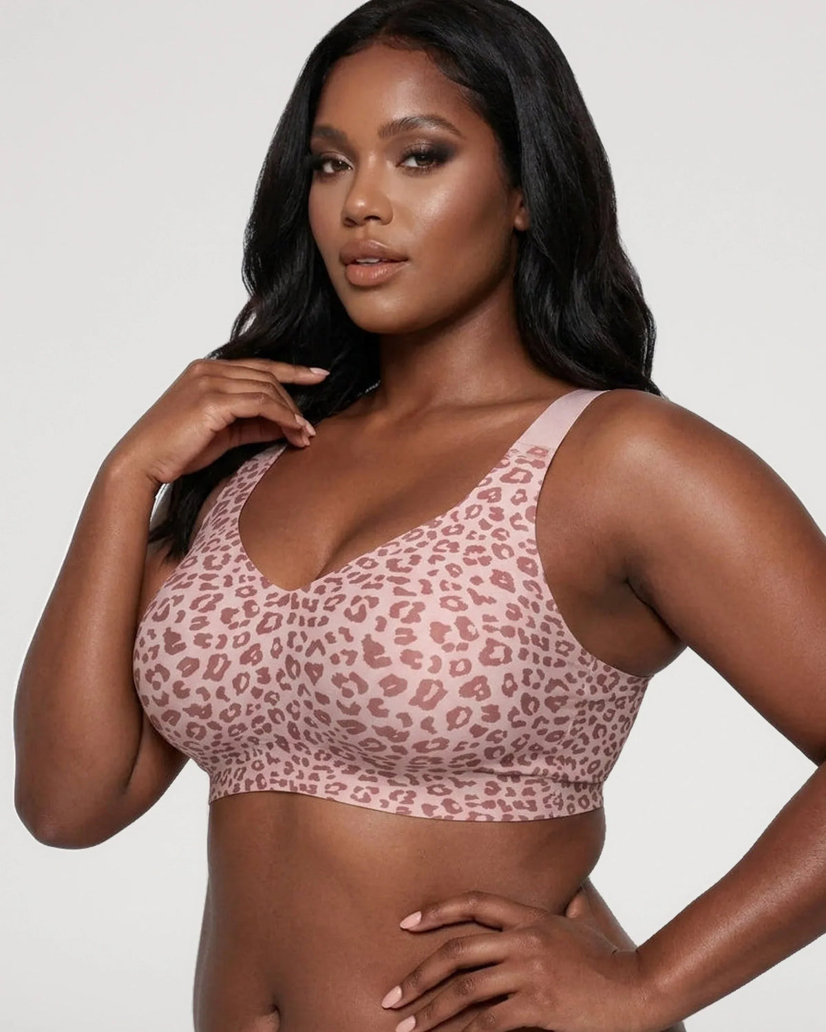 Wireless Full-Coverage Seamless Push-Up Jelly Bra
