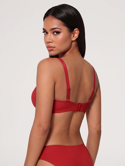 Seamless Unlined Balconette Underwired Bra [BOGO]