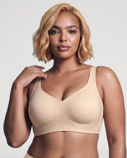 Wireless Full-Coverage Seamless Push-Up Jelly Bra [BOGO]