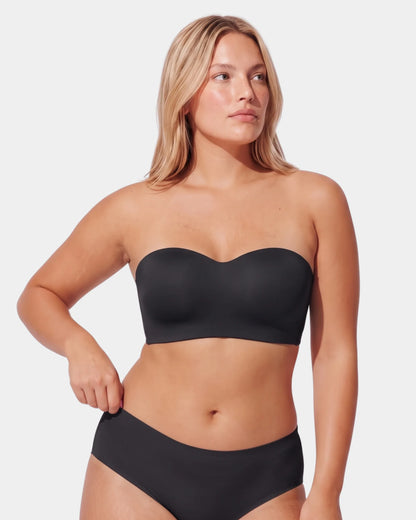 Molded Underwire Strapless Bandeau Bra