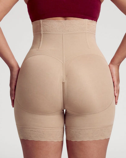Sculpting High-Waisted Tummy Control Butt Lifter Shorts