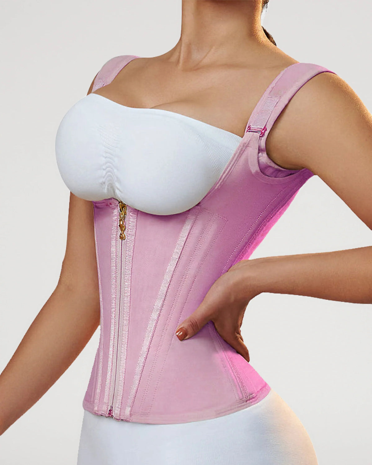 Double Waistband Corset Vest Waist Trainer