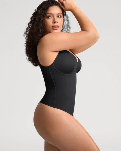 V-Neck Tummy Control Sculpt Bodysuit [BOGO]