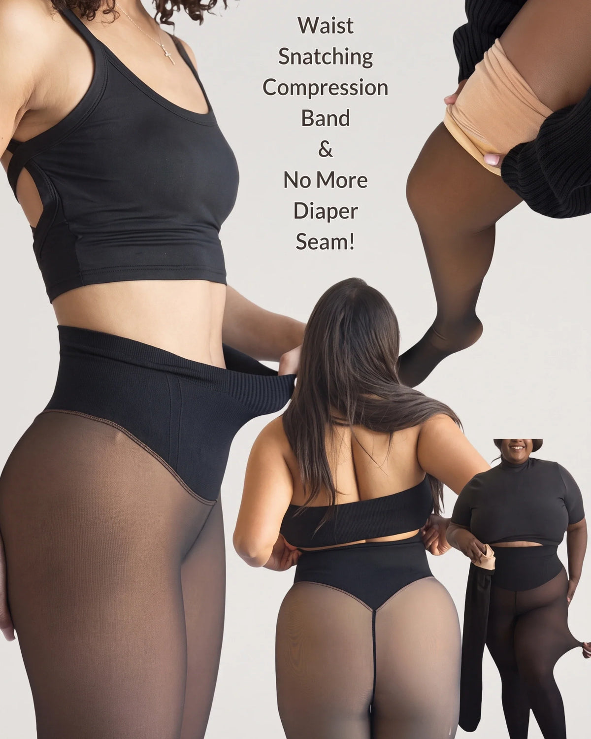 One-Seam Sculpting Thermal Tights