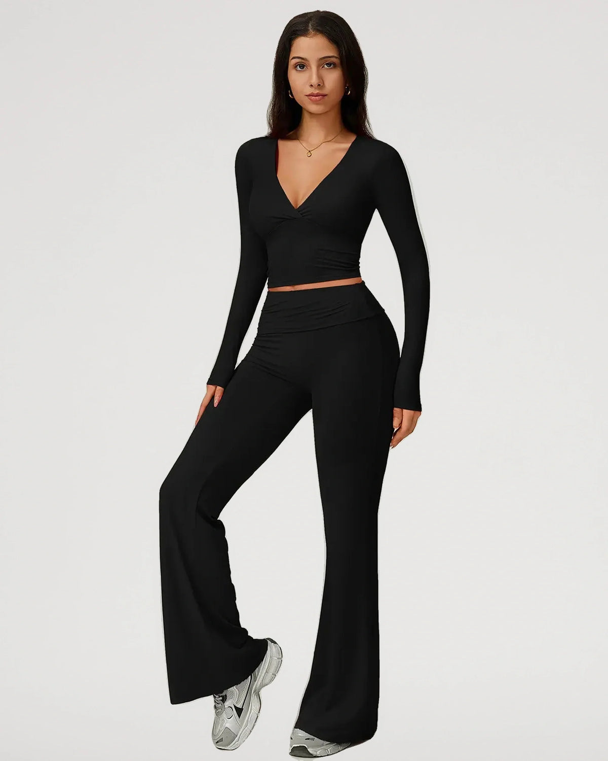 2-Piece High Stretch Sporty Activewear Set