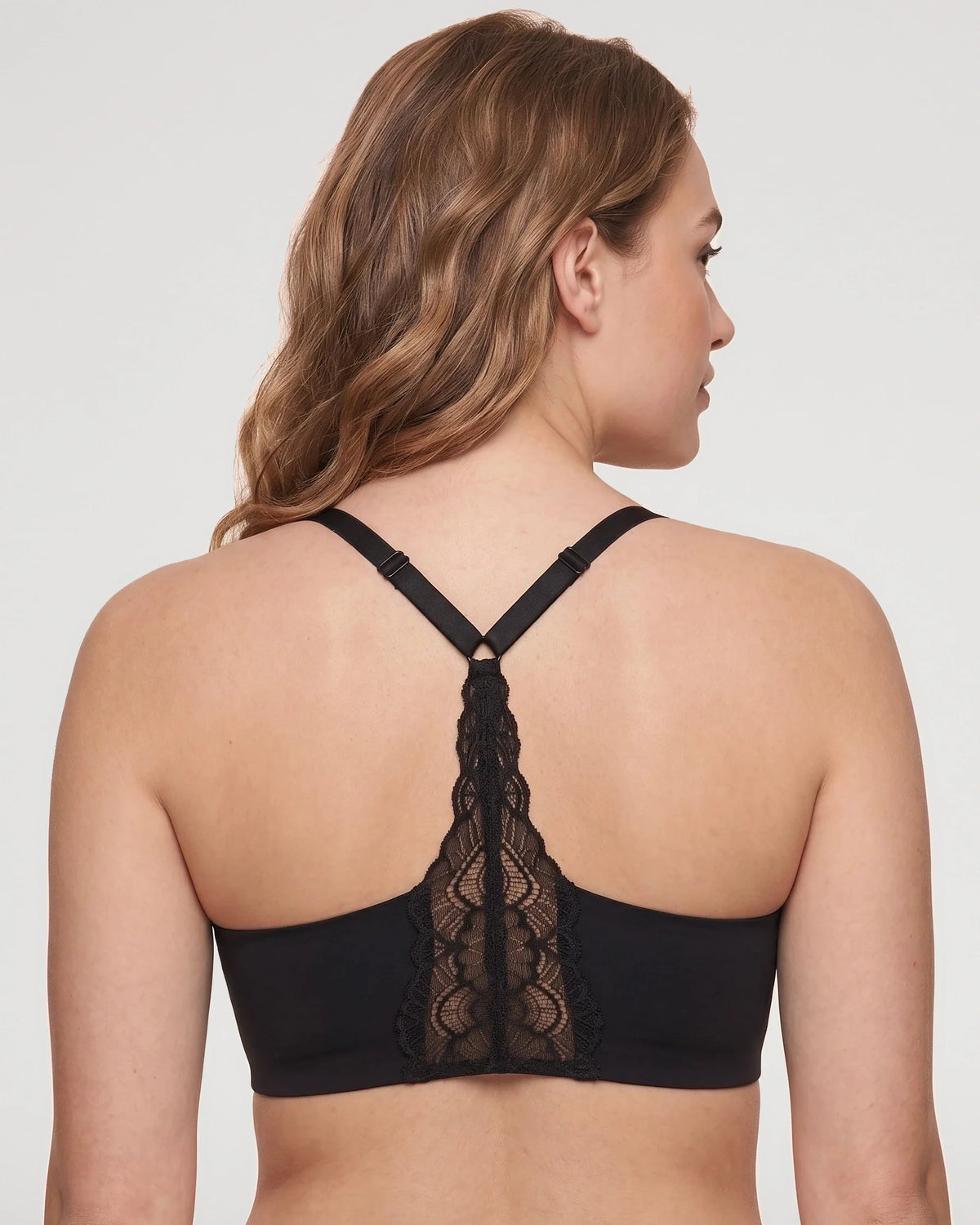 Lace Jelly Deep V Racerback Bralette