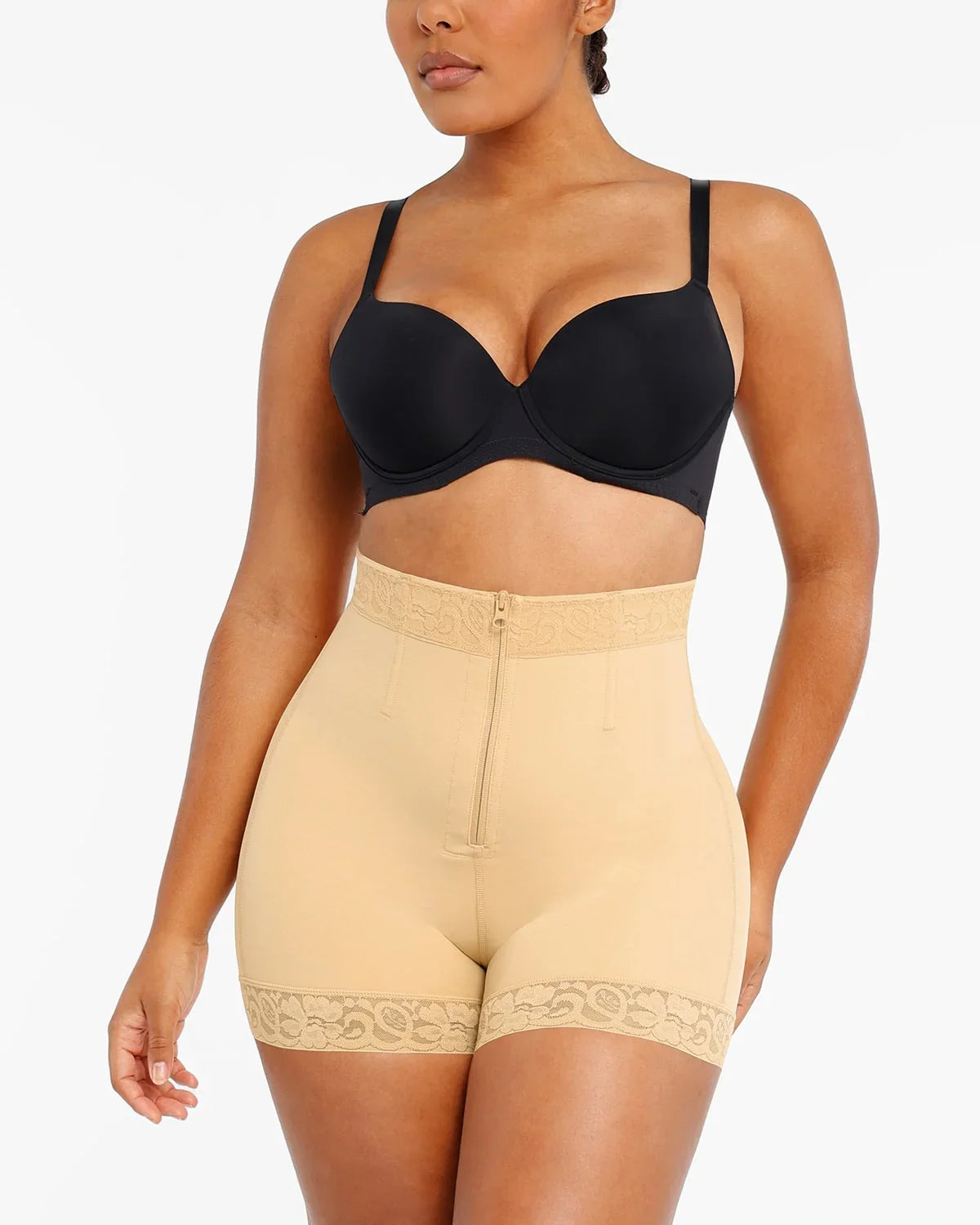 Lace Steel Boned Tummy Control & Butt Lifting Shaping Shorts [BOGO]