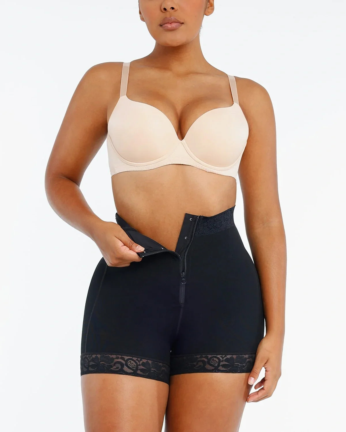 Lace Steel Boned Tummy Control & Butt Lifting Shaping Shorts [BOGO]