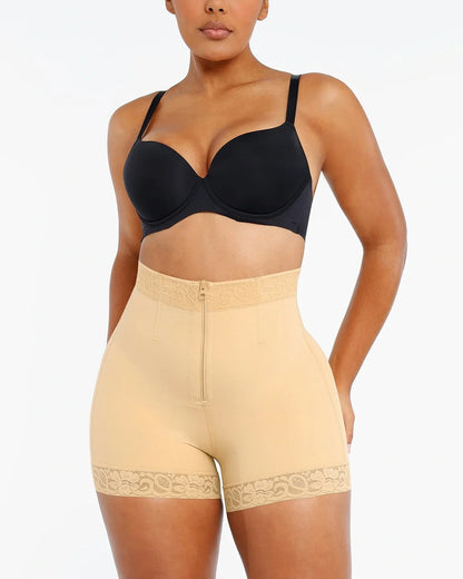 Lace Steel Boned Tummy Control & Butt Lifting Shaping Shorts [BOGO]