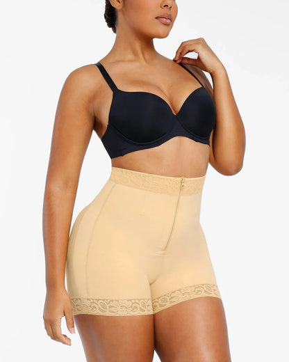 Lace Steel Boned Tummy Control & Butt Lifting Shaping Shorts [BOGO]