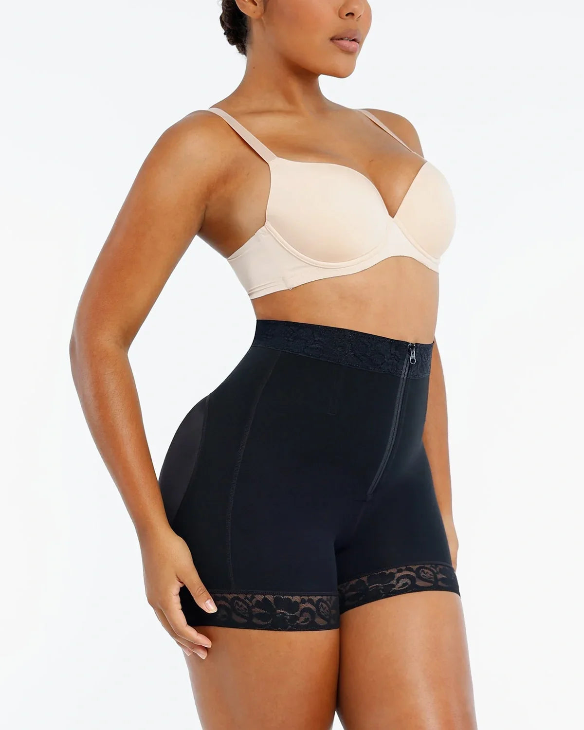 Lace Steel Boned Tummy Control & Butt Lifting Shaping Shorts [BOGO]