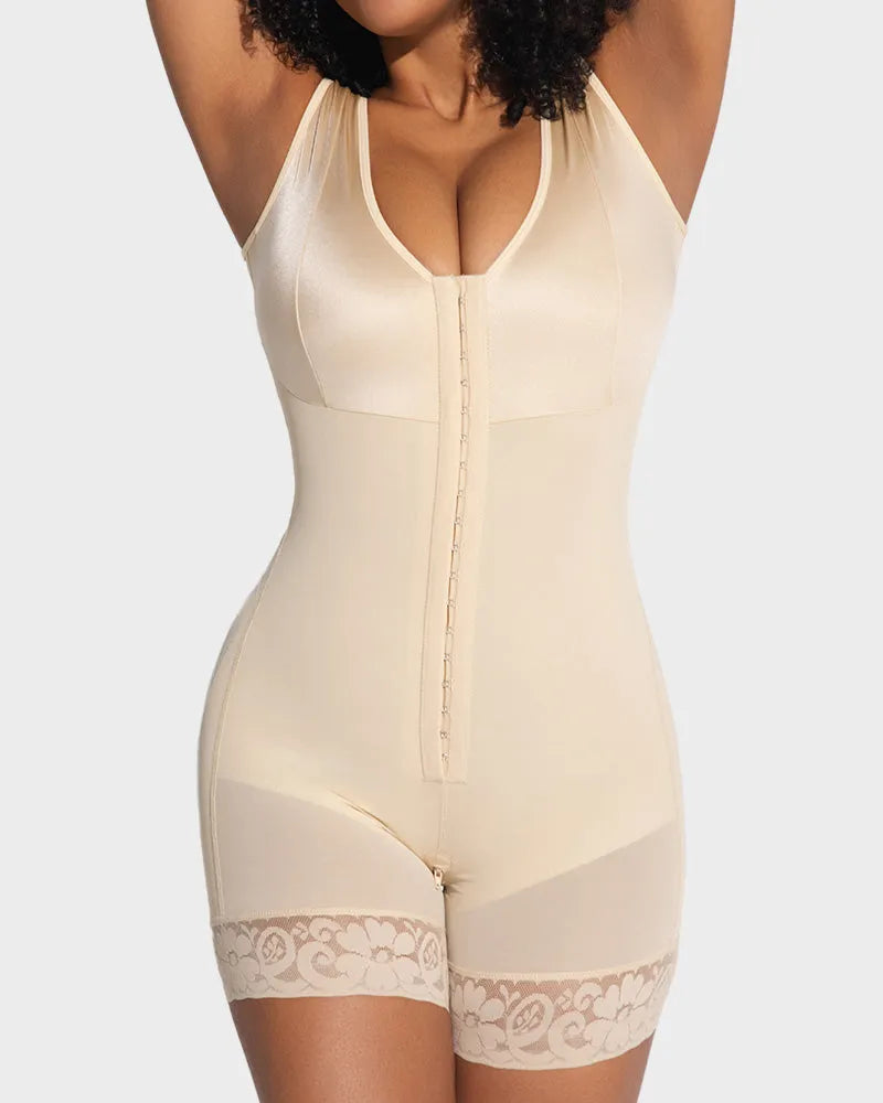 Extra Firm Post Surgery Full Body Shaper Zipper Crotch Fajas [BOGO]