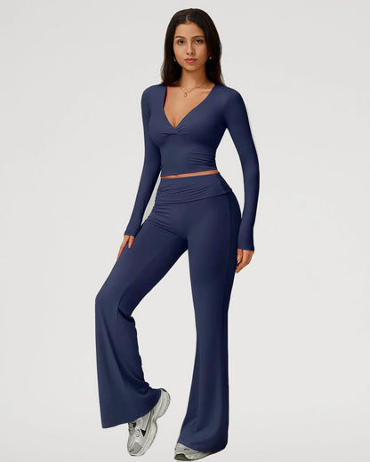 2-Piece High Stretch Sporty Activewear Set