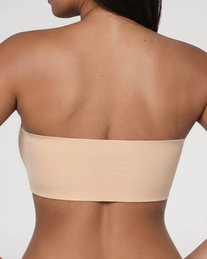 Seamless Wireless Strapless Bandeau Bra [BOGO]