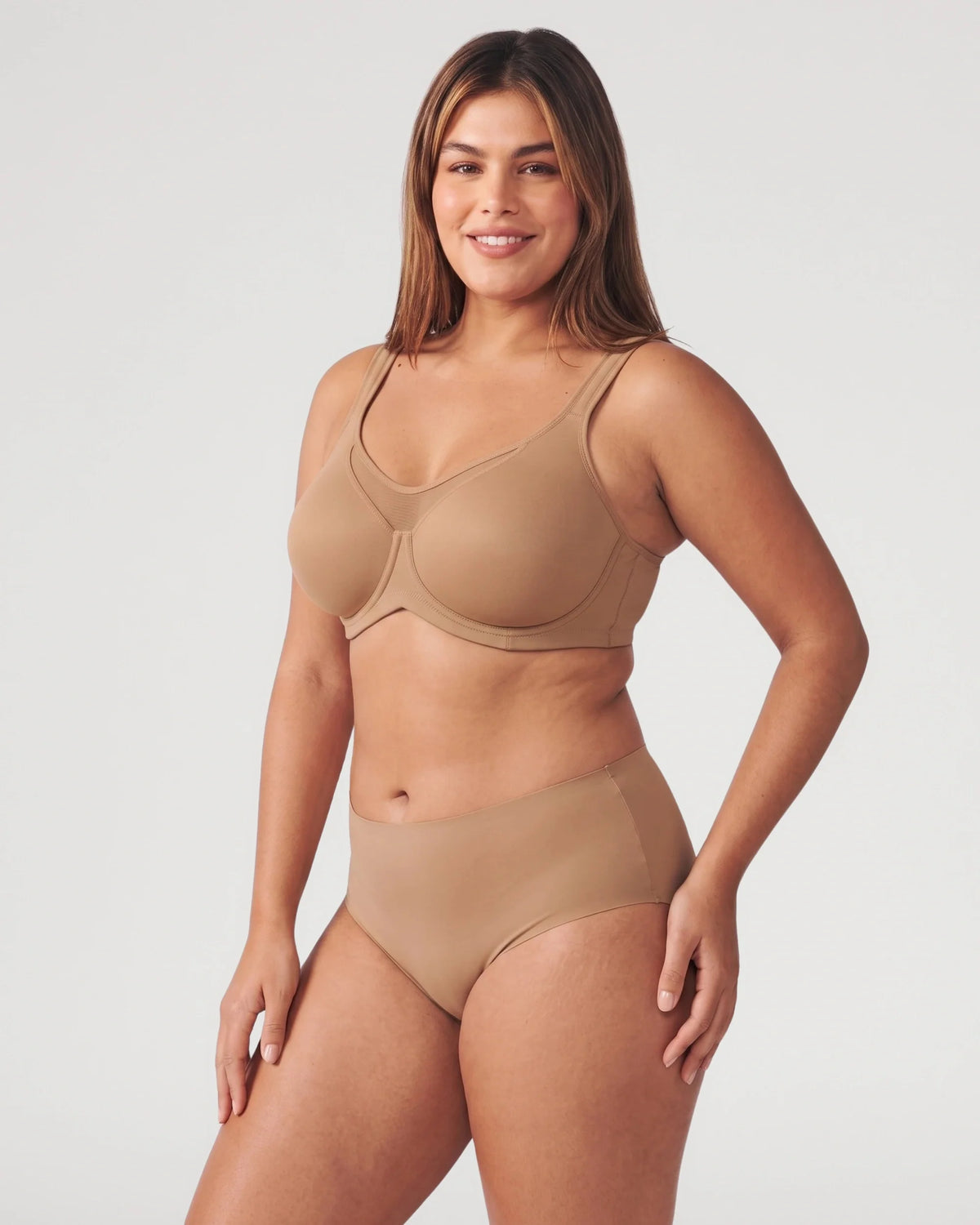 Full-Coverage Unlined Minimizer Underwire Bra [BOGO]