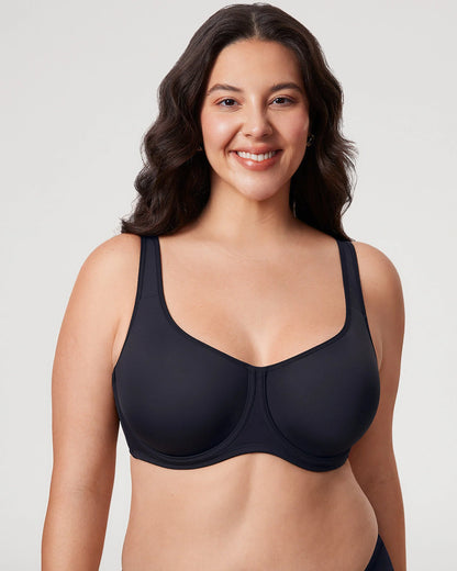 Unlined Underwire Full Coverage Bra