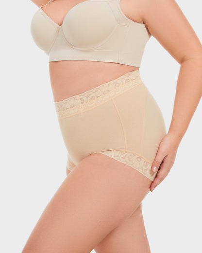 High-Waisted Tummy Control Butt Lifter Shaping Briefs [BOGO]