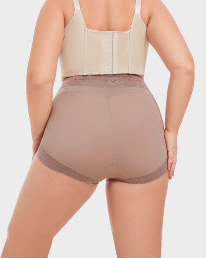 High-Waisted Tummy Control Butt Lifter Shaping Briefs [BOGO]